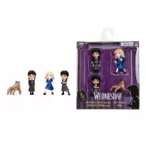 Wednesday Metal Figurki 4Pak 6,5cm