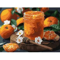 Ideyka Malowanie po numerach - Mi�d mandarynkowy 30x40cm