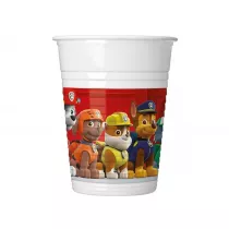 Kubeczki plastikowe Psi Patrol 200ml 8 szt.
