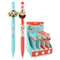 Happy Color D�ugopis �elowy wymazywalny Cha Cha 0.7 mm niebieski