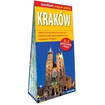 Krak�w laminowany map&guide 2w1 przewodnik i mapa