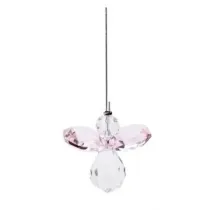 Zawieszka Crystal angel - Rose Quartz