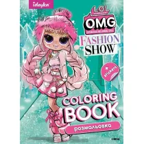 Kolorowanka z naklejkami LOL OMG Fashion Show