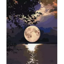 Brushme Malowanie po numerach - Zach�d s�o�ca 40x50cm