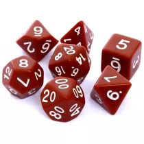 Komplet koci RPG - Matowe - Brzowe Rebel
