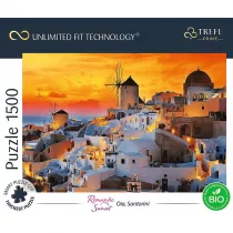 Puzzle 1500 el. Oia, Santorini Trefl