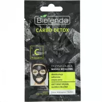 Bielenda Carbo Detox oczyszczajca maska wglowa dla cery mieszanej i tustej 8 g