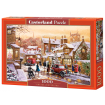Puzzle 1000 el. Vintage Winterland Castorland