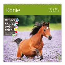 Helma Kalendarz 2025 30x30 Konie