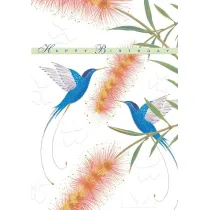 Turnowsky Karnet B6 + koperta Urodziny Kolibry MO8135X1