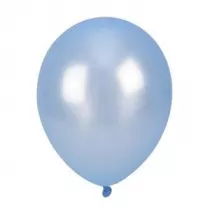 Balony metalizowane niebieskie 25cm