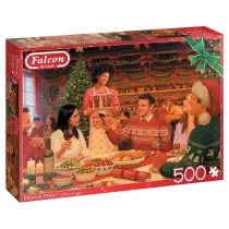 Puzzle 500 el. Christmas witeczny posiek Jumbo