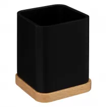 5five Simply Smart Kubek na szczoteczki Natureo Black