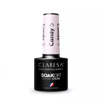 Claresa Soak Off UV/LED Candy lakier hybrydowy 5 5 g