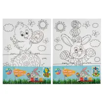 Wielkanocne p��tno 20/15cm MIX