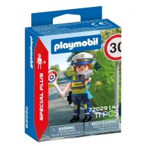 Playmobil Special Plus Policjant z radarem do pomiaru pr�dko�ci 72029