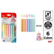 Mp Main Paper Plastelina 6 kolorw pastel