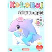 Koloruj. Zwierzta morskie