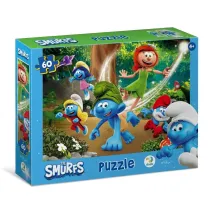 Puzzle 60 Smerfy Ksi�niczka Li�� Dodo