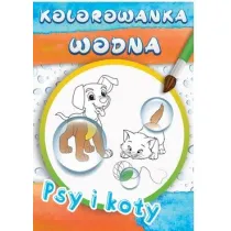 Psy i koty Malowanka wodna