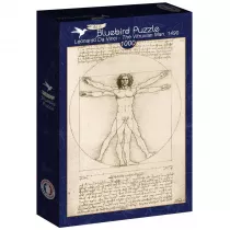 Puzzle 1000 el. Leonardo Da Vinci 1490 Bluebird Puzzle