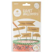 Arpex Pikery flagi Kraft Balloons 9 szt.
