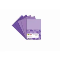 Happy Color Arkusze piankowe VIOLET A4, 5 arkuszy, 3 kolory 5 szt.