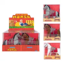 Figurka Konik flokowany Mega Creative 454794 p12 mix cena za 1 szt