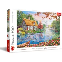 Puzzle 500 Cicha przysta TREFL