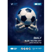 Paczka Blok techniczny bia�y Cosmo Ball A4 170g.10 ark.Happy Color 20 sztuk
