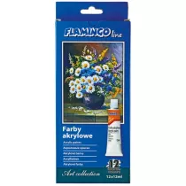 Hasta Farby akrylowe w tubie 12x12ml