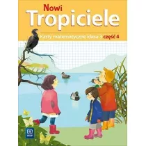 Nowi Tropiciele. Karty matematyczne. Klasa 3. Cz 4. Edukacja wczesnoszkolna