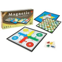 Gry planszowe 3w1 magnetyczne Adar
