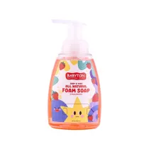 Babyton Baby&Kids Mydo w piance, Truskawkowe, bezpieczny od narodzin 350 ml