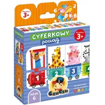 CzuCzu Cyferkowy poci�g  dla dzieci 3 Bright Junior Media