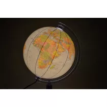 Globus mapa polityczna pod�wietlany 25 cm