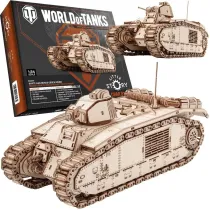 Puzzle drewniane 3D - Char B1 Little-Story