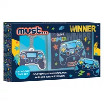 Pulio Portfel z breloczkiem Gamer