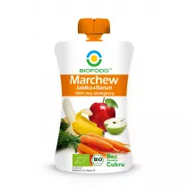 Bio Food Mus marchew + jabko + banan 120 g Bio