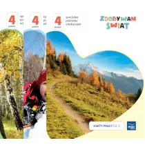 Zdobywam �wiat. Karty pracy. Cz�� 1-3. Poziom 4