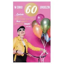 AbCard Kartka okoliczno�ciowa Urodziny 60 P14