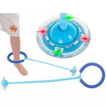 Hula hop na nog skakanka skipper pika wiecca migajca LED niebieska