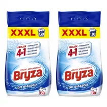 Bryza 4w1 Proszek do prania do biaych tkanin Zestaw 2 x 8.45 kg