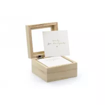 PartyDeco Ksi�ga go�ci pude�ko na porady 9.5x9.5x6cm