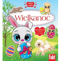 Naklejki iskierki z brokatem. Wielkanoc