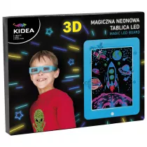 Kidea Magiczna neonowa tablica 3D led