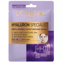 LOreal Paris Hyaluron Specialist nawilajca maska do twarzy na tkaninie 30 g