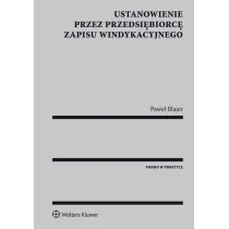 Ustanowienie przez przedsi�biorc� zapisu windykac.