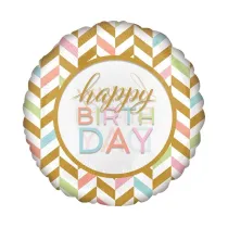 Amscan Balon foliowy Celebration Jumbo pastel 71x71cm