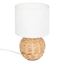 Atmosphera Lampa stoowa kula piaskowa 37cm Hiacynt
